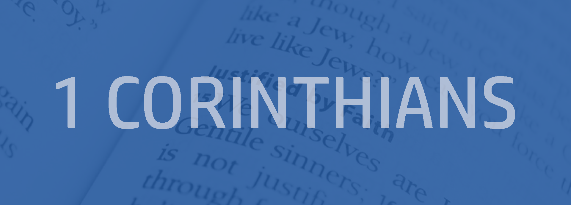 1 Corinthians Bible outline