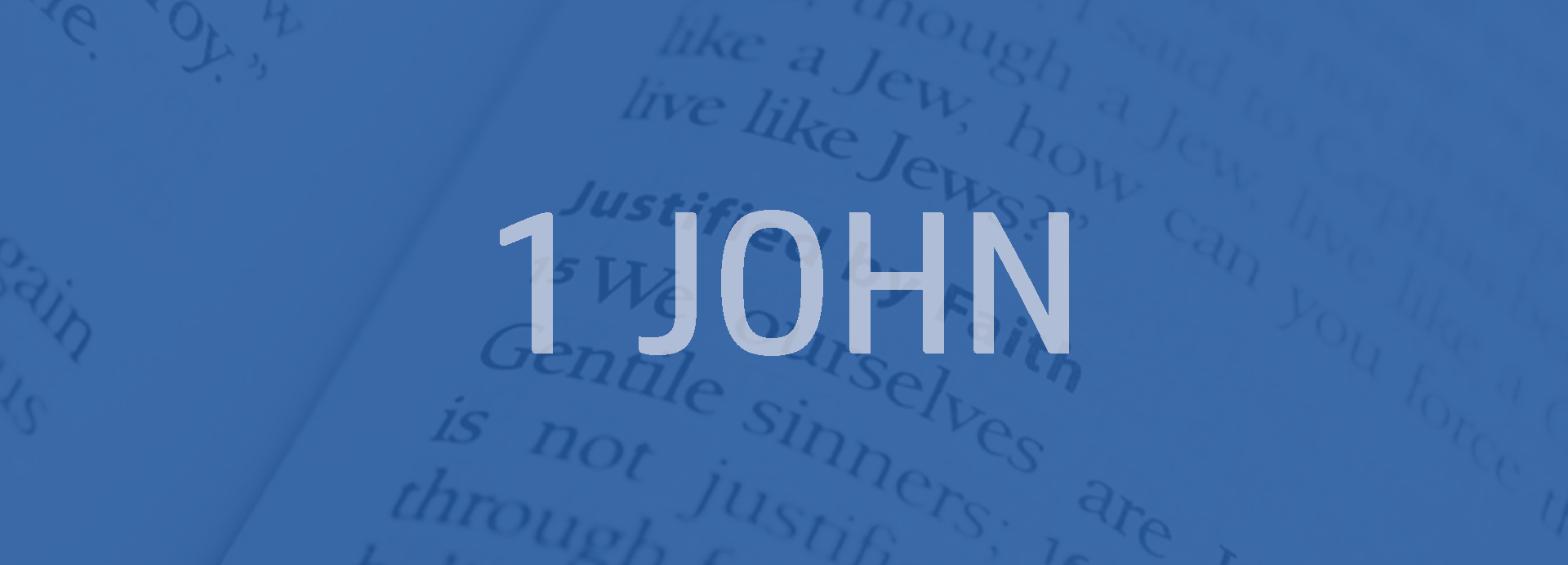 1 John Bible outline