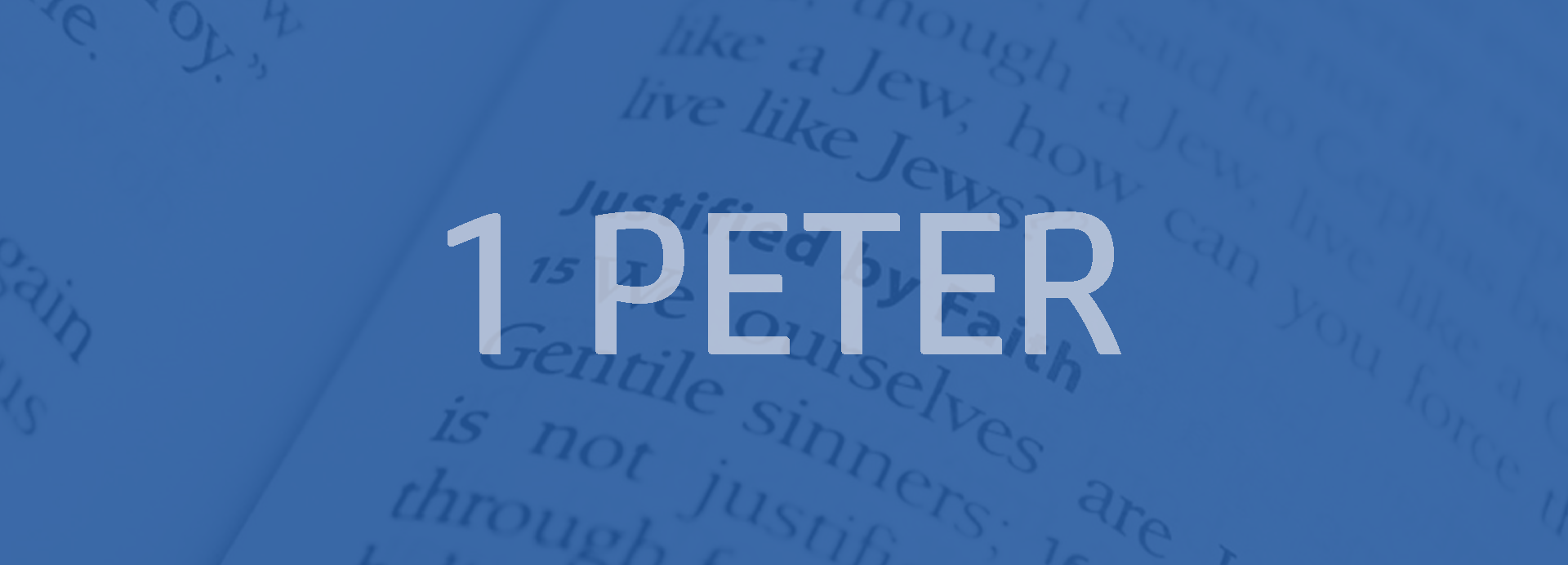 1 Peter Bible outline