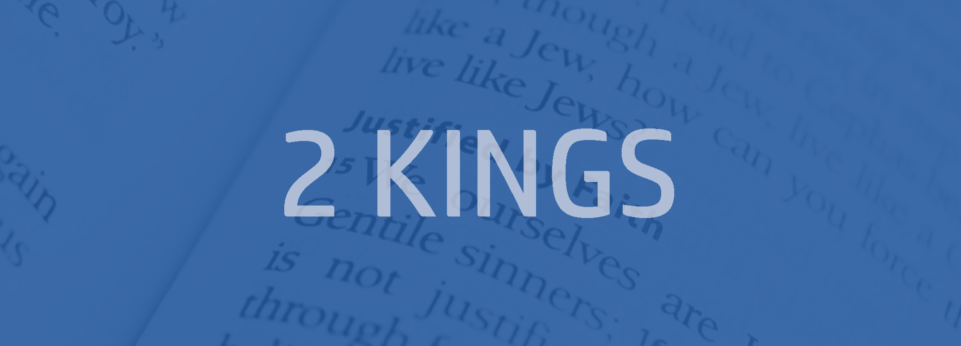 2 Kings Bible outline