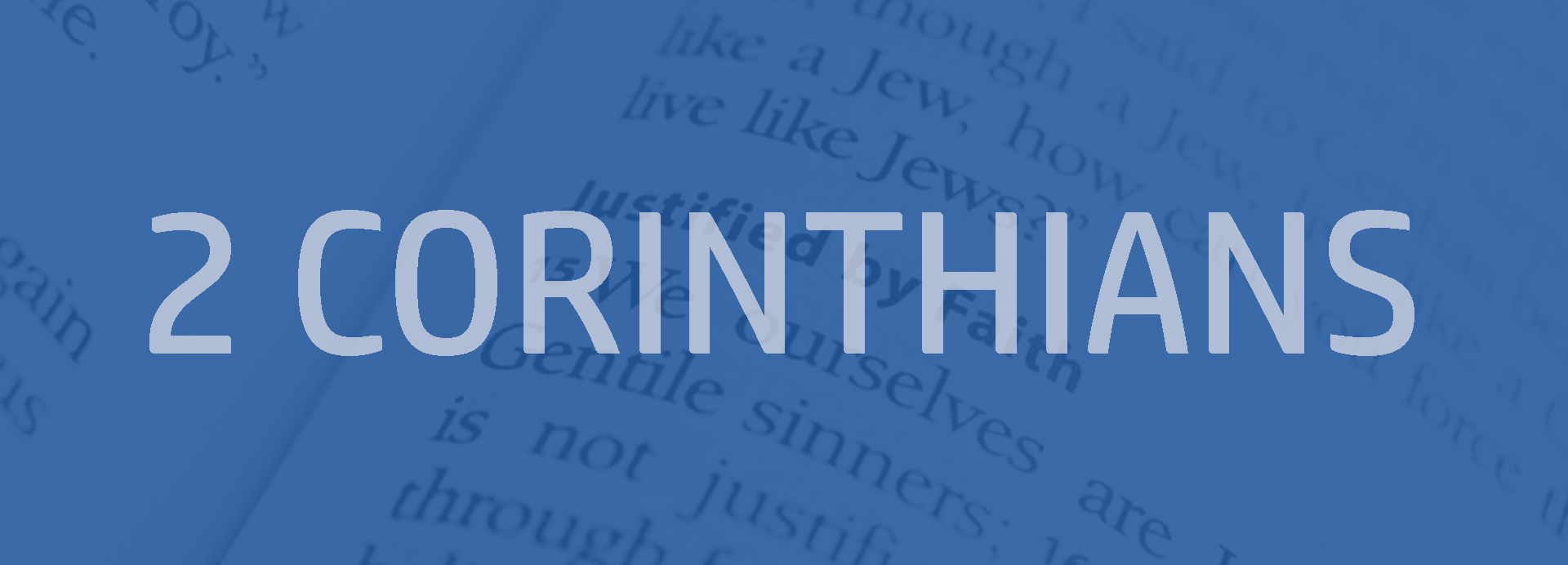 2 Corinthians Bible outline