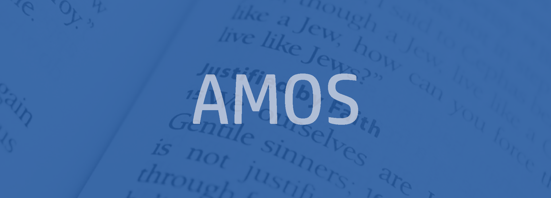 Amos Bible outline