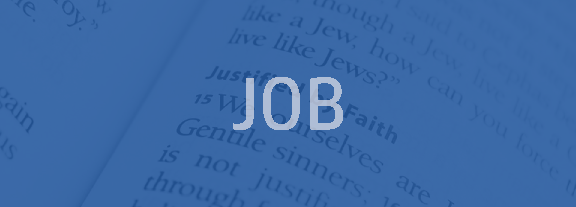 Job Bible outline