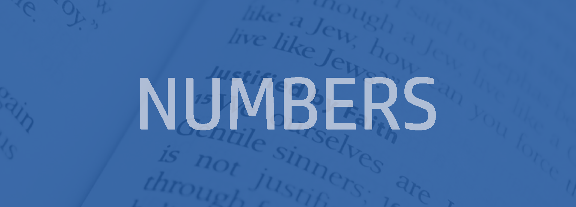 Numbers Bible outline
