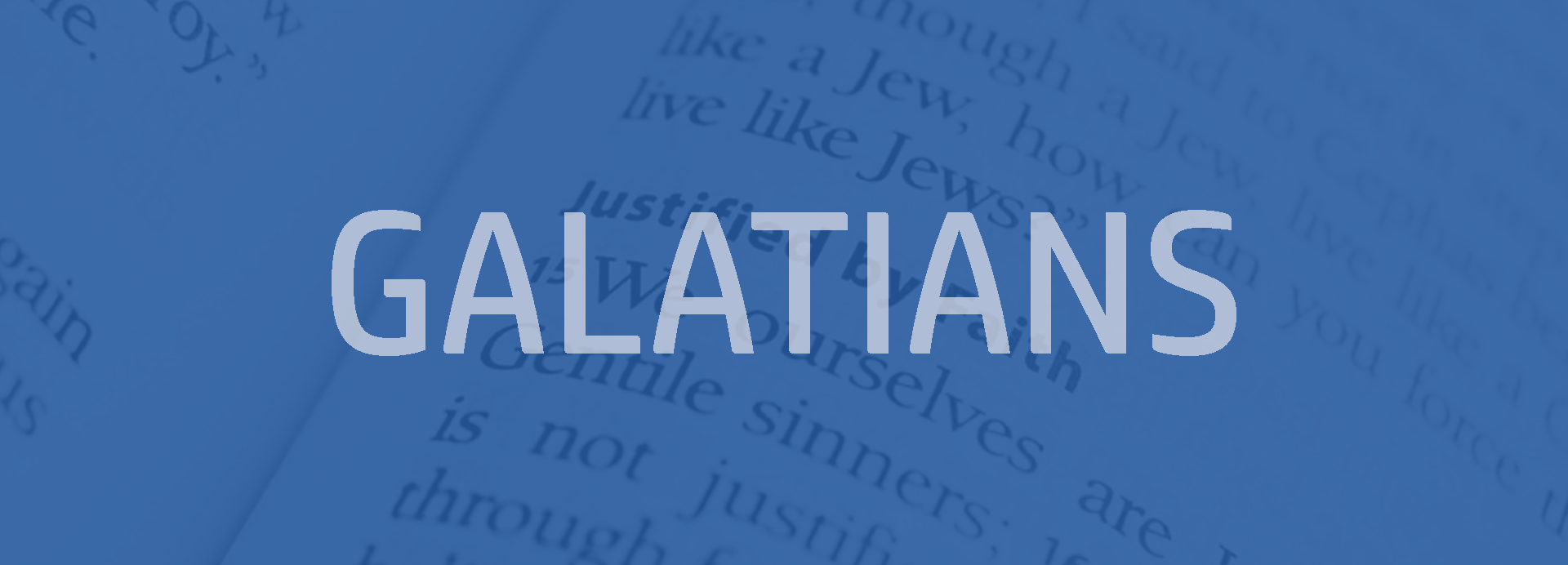 Galatians Bible outline
