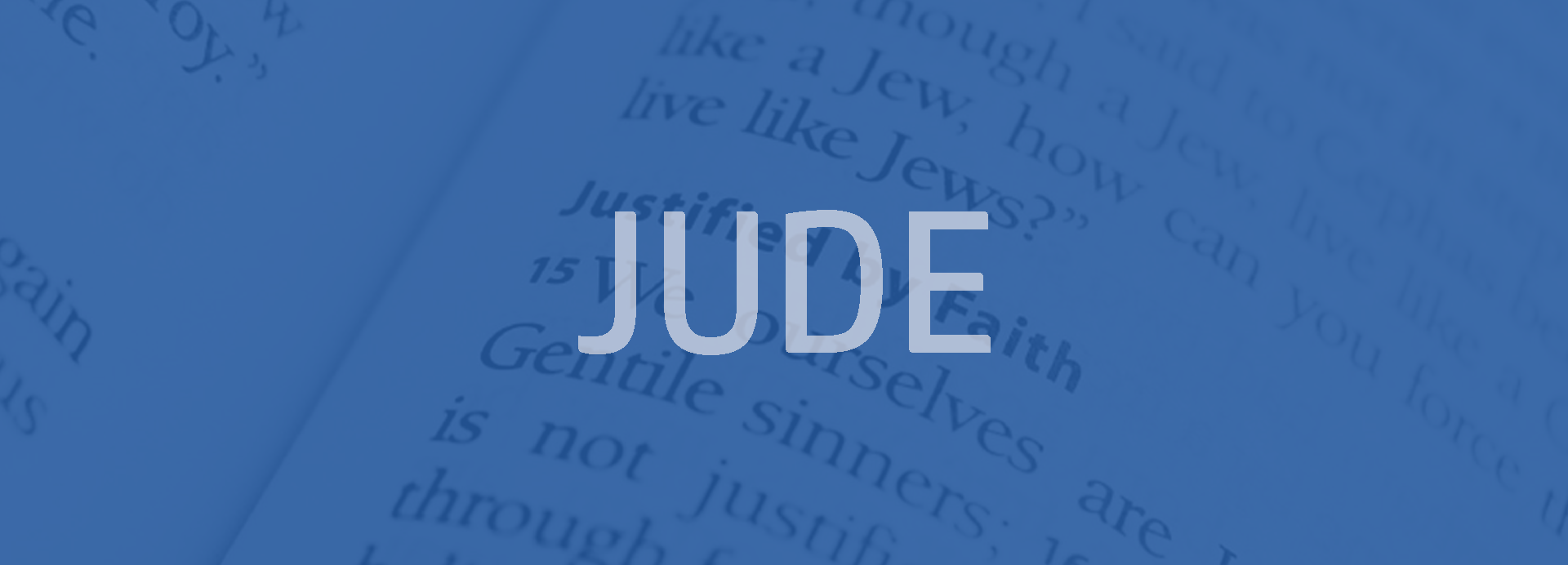 Jude Bible outline