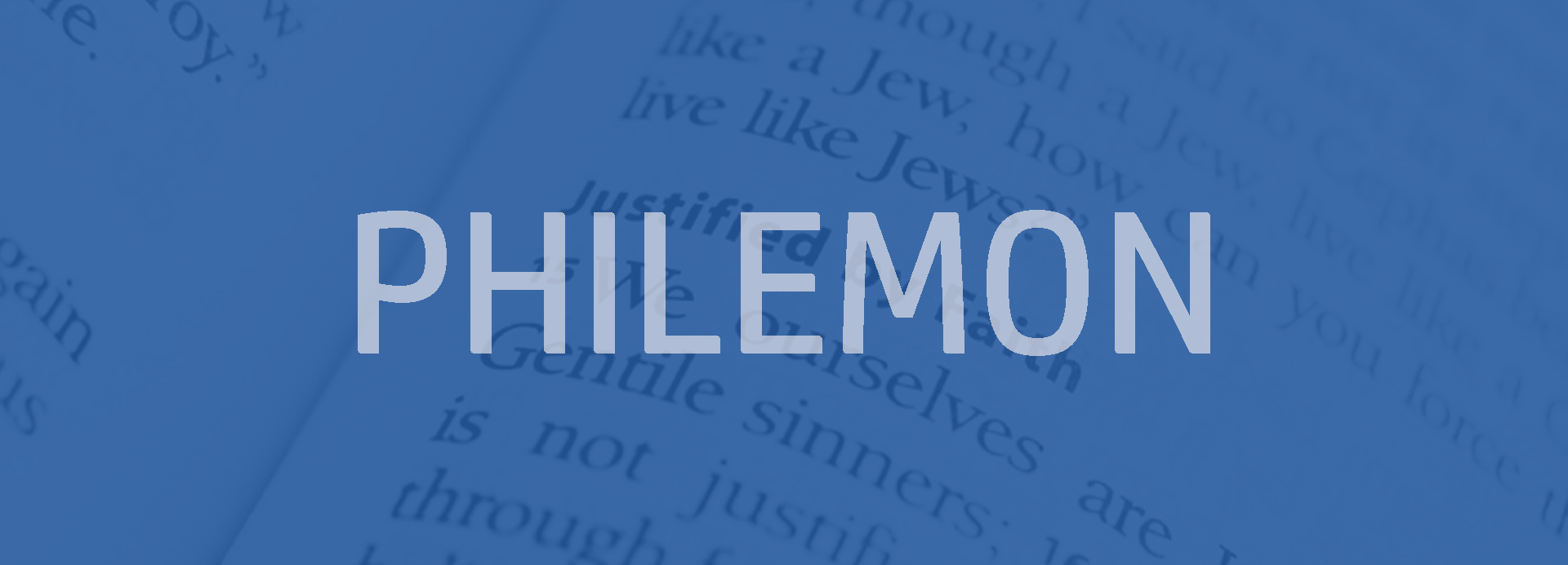 Philemon Bible outline