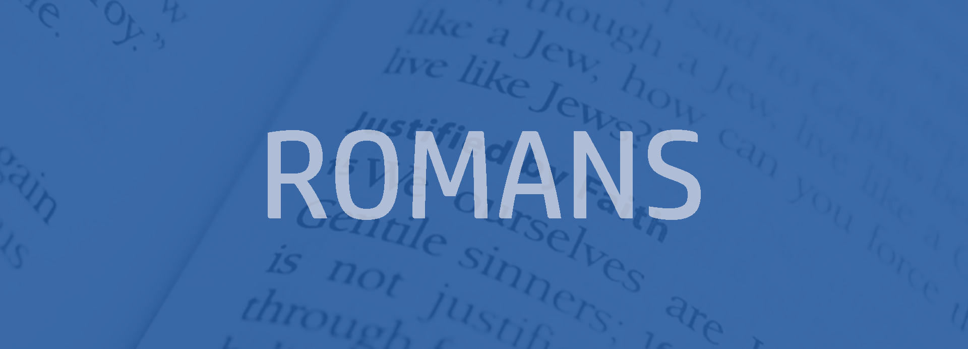 Romans Bible outline